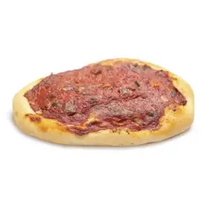Coca de tomate i pimiento